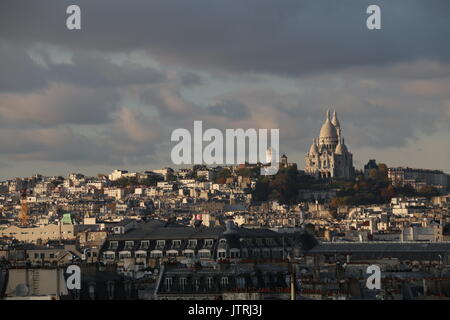 Sacre-Coeur, Paris, France Banque D'Images