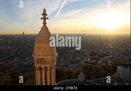 Sacre-Coeur, Paris, France Banque D'Images