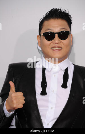 LOS ANGELES, CA - le 18 novembre : Psy à la 40e édition annuelle de l'American Music Awards au Nokia Theatre LA Live, à Los Angeles, Californie. 18 novembre, 2012. Photo par : mpi99/MediaPunch Inc. Banque D'Images