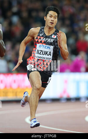 Londres, Royaume-Uni. 9 Août, 2017. Shota Iizuka (JPN) Athlétisme : Championnats du monde IAAF 2017 Londres 200m masculin demi-finale à la London Stadium à Londres, au Royaume-Uni . Credit : YUTAKA/AFLO SPORT/Alamy Live News Banque D'Images