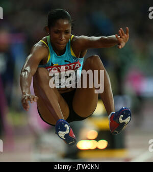 Bianca Stuart Saut en longueur Championnats du monde d'athlétisme 2017 Stam de Londres, Londres, Angleterre 09 août 2017 Allstar Crédit : photo library/Alamy Live News Banque D'Images