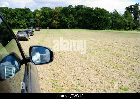 Stamford, au Royaume-Uni. 10 août, 2017. 10 août 2017. Une vue générale de l'équitation de Burghley 2017 Journée des médias, Stamford, au Royaume-Uni. Jonathan Clarke/Alamy Live News Banque D'Images