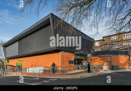 Waitrose Magasin à Leatherhead, Surrey. Banque D'Images