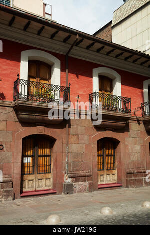 Casa Colorada (1769) abritant le Musée de Santiago, Santiago, Chili, Amérique du Sud Banque D'Images