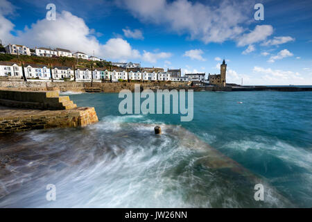 Cornwall, UK ; Porthleven Banque D'Images