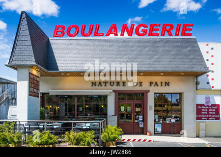 Pain français boutique / boulangerie (boulangerie) Tours, France. Banque D'Images