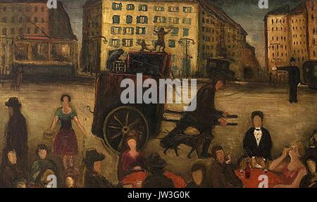 Schinagel Kataryniarz antwerpski 1930 Emil Banque D'Images