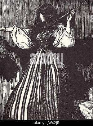 Une illustration de la conte de Grimm 2014 03 13 22 02 Banque D'Images