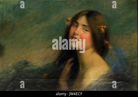 Jove Joan Brull je Vinyoles (18631912) 0 Banque D'Images