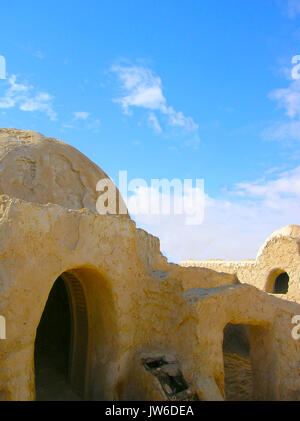 Sahara occidental, Tunisie - janvier 03, 2008 : jeux abandonnés pour le tournage du film Star Wars Banque D'Images