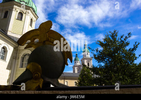 Salzbourg, Autriche - Mai 01, 2017 : Le cimetière Saint-pierre à Salzbourg Banque D'Images