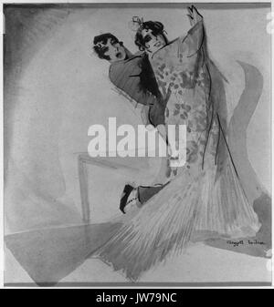 Le Musée de Brooklyn Danseuse Gitane Claggett Wilson Banque D'Images