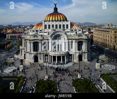 Amérique ; Fine Arts Palace ; centre historique ; Juarez, Mexique, Mexico City , Bureau de poste principal Banque D'Images