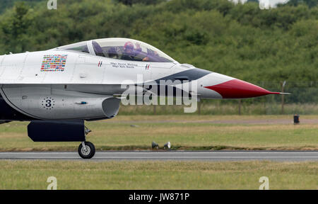 L'équipe de voltige Thunderbirds, USAF Banque D'Images