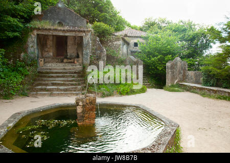 Le couvent de Capuchos - Sintra - Portugal Banque D'Images