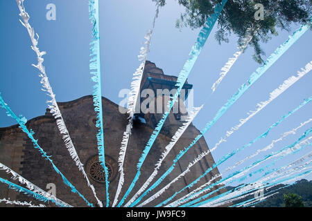 Valldemossa, îles Baléares, Espagne - 13 juillet 2017 : détails à Valldemossa ville sur une journée ensoleillée le 13 juillet 2017 à Palma de Majorque, iles baléares islan Banque D'Images