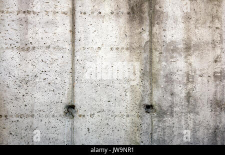 Vieux grungy texture, mur de béton gris Banque D'Images