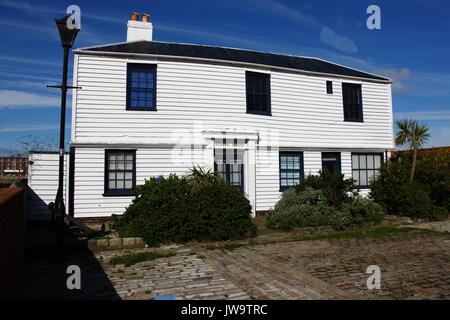 La Maison du Québec, Spice Island Inn et d'autres vues autour de vieux Portsmouth et le port de Portsmouth. Banque D'Images