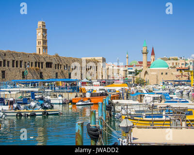 Acre Vieux Port Banque D'Images