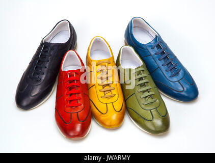 Chaussures couleur Banque D'Images