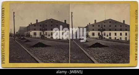 Libby Prison, Richmond, Virginie - Photographies de la guerre civile Banque D'Images