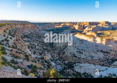 Black Canyon Overlook le long de l'Interstate 70, de l'Utah Banque D'Images