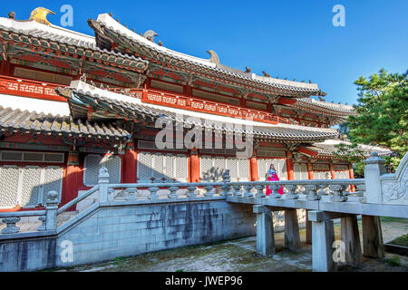 Dae Jang Geum Park ou Drame historique coréen en Corée du Sud. Banque D'Images