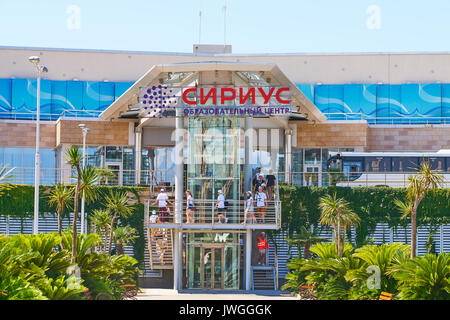 SOCHI, RUSSIE - 06 juin 2017 : Centre d'éducation de SIRIUS À SOTCHI, Russie Banque D'Images