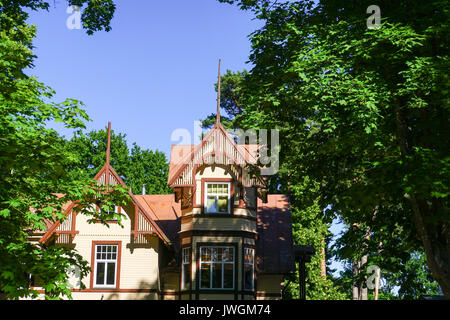 Bâtiment, Jurmala, Lettonie Banque D'Images