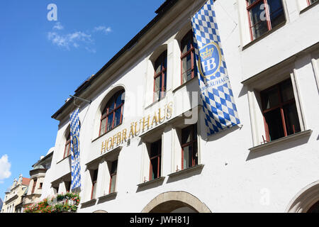 Chambre (Hofbräu-Haus Hofbräuhaus) au square Platzl, München, Munich, Oberbayern, Haute-Bavière, Bayern, Bavière, Allemagne Banque D'Images