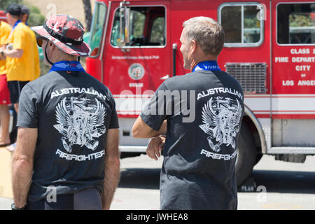 Los Angeles, CA, USA. 12Th Aug 2017. Pompier ultime Awards, World Jeux de police et d'incendie Crédit : Chester Brown/Alamy Live News Banque D'Images