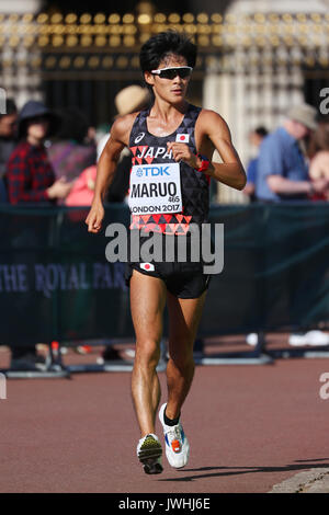 Londres, Royaume-Uni. 13e Août 2017. Satoshi Maruo (JPN) Athlétisme : Championnats du monde IAAF 2017 Londres 50km marche finale au Mall à Londres, au Royaume-Uni . Credit : YUTAKA/AFLO SPORT/Alamy Live News Banque D'Images