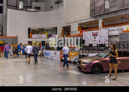 Bielsko-Biala, Pologne. 12Th Aug 2017. Salons de l'automobile international - MotoShow Bielsko-Biala. Stade. Credit : Lukasz Obermann/Alamy Live News Banque D'Images