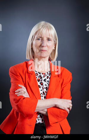 Edinburgh, Royaume-Uni. 13e Août 2017. Sheila Szatkowski, l'historien et écrivain, apparaissant à l'Edinburgh International Book Festival. Crédit : GARY DOAK/Alamy Live News Banque D'Images