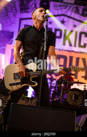 Sesto San Giovanni (MI), Italie 11 juillet 2017 Dropkick Murphys effectue live au Carroponte, Sesto San Giovanni. © Davide Merli / Alamy Live News Banque D'Images