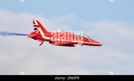 Des flèches rouges T1 Hawk de BAE Systems Banque D'Images