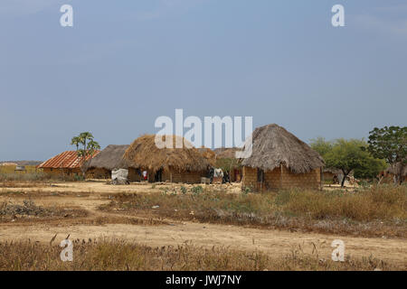 Denda village, kwaza Sul Banque D'Images