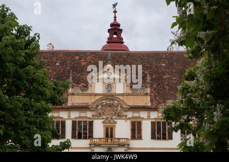 Graz, Autriche - 17 juillet 2017 : le toit du palais Eggenberg Banque D'Images