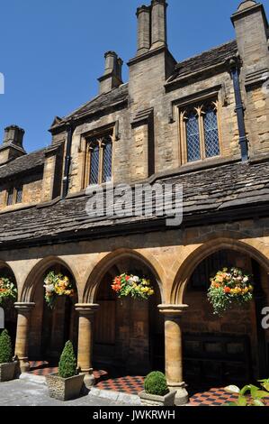 St Johns, hospices, Sherborne Dorset, Angleterre Banque D'Images