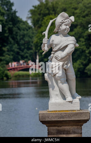 Le château de Charlottenburg Berlin Allemagne Banque D'Images