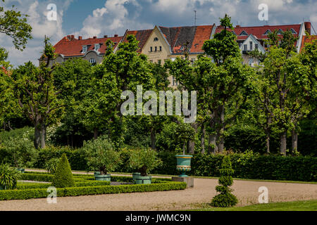 Le château de Charlottenburg Berlin Allemagne Banque D'Images