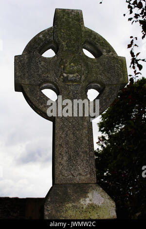 Pierres tombales dans grayfriiars kirkyard Edimbourg en Ecosse Banque D'Images