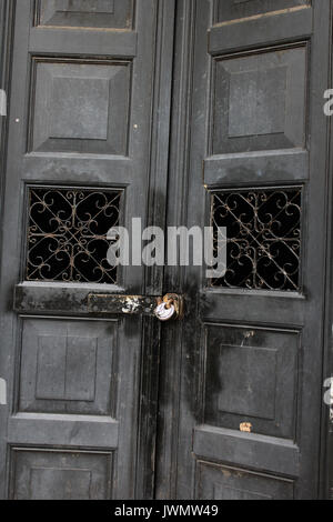 Pierres tombales dans grayfriiars kirkyard Edimbourg en Ecosse Banque D'Images