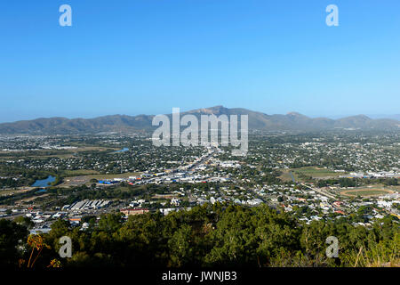 Vue sur la colline du Château de Townsville, Queensland, Queensland, Australie Banque D'Images