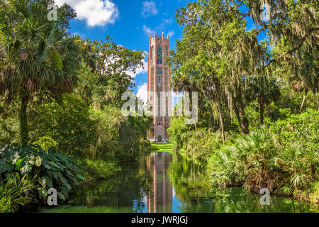 Lake Wales, Florida, USA au Jardins De La Tour Bok. Banque D'Images