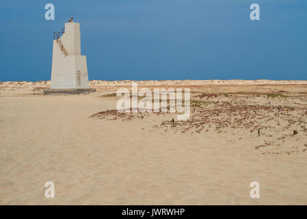 Cap-Vert, Sal, ancien phare Banque D'Images