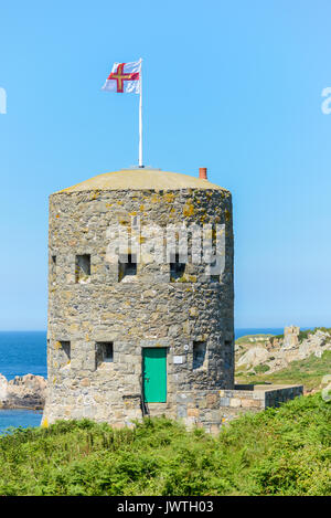 La tour numéro5 sur Guernsey, Channel Islands Banque D'Images