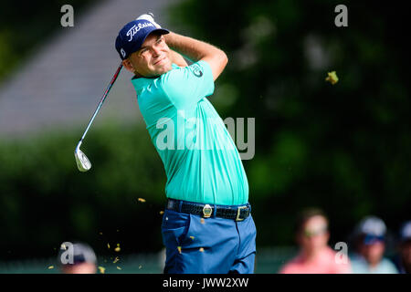Charlotte, NC, USA.. 13 août, 2017. Le projet de loi au cours de l'Aha golfeur PGA Championship le dimanche 13 août 2017 à Quail Hollow à Charlotte, NC. Jacob Kupferman/CSM/Alamy Live News Banque D'Images