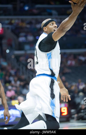 Atmosphère pendant la semaine de jeu BIG3 8 Staples Center août 13,2017 Los Angeles, Californie. Banque D'Images