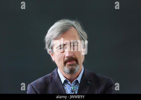 Edinburgh, Ecosse, Royaume-Uni. 14Th Aug 2017. Jour 3 Edinburgh International Book Festival. Photo Sebastian Barry. Credit : Pako Mera/Alamy Live News Banque D'Images